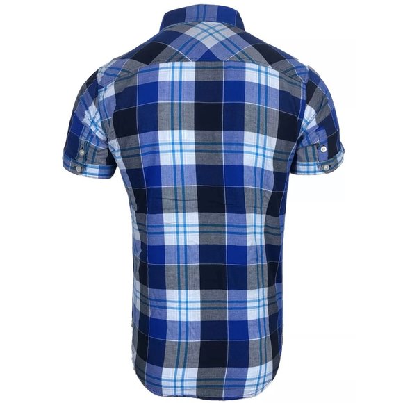 RAW STATE AFFLICTION Men's Button Down Shirt Short - Picture 2 of 10